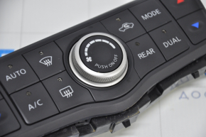 Climate control and audio control Nissan Pathfinder 13-16 auto scratch on the knob and button