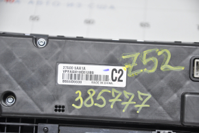 Climate control Nissan Murano z52 15-15 auto scratches, crack in the lining