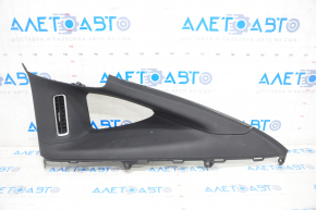 Upper Right Rear Pillar Cover Tesla Model X 16-21 Black