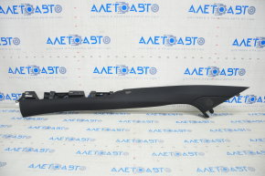 Front pillar trim left Tesla Model X 16-21 black, broken fasteners, cracks