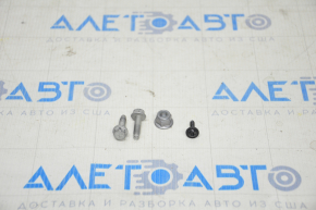 Hardware for the front pillar trim left Tesla Model X 16-21 4 pcs set