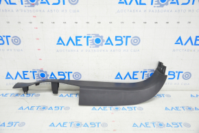 Front pillar trim right lower Tesla Model X 16-21 black, broken fastener