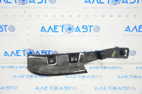 Front pillar trim right lower Tesla Model X 16-21 black, broken fastener