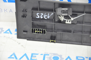 Door sill trim rear left Tesla Model X 16-21 complete, type 1, black, broken fastener, scratches