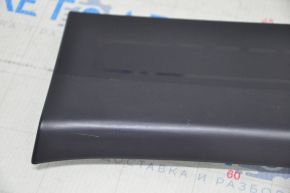 Door sill trim rear left Tesla Model X 16-21 complete, type 1, black, broken fastener, scratches