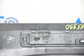 Door sill trim front right inner Tesla Model X 16-21 black, broken fastener, cracks, no fragment