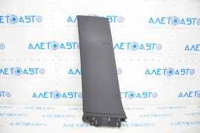 Center pillar trim lower left Tesla Model X 16-21 black