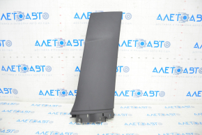 Center pillar trim lower right Tesla Model X 16-21 black