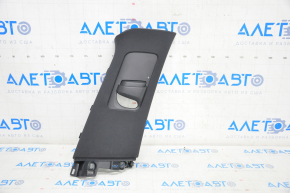Center pillar trim upper belt right Tesla Model X 16-21 cloth black