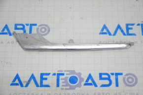 Front bumper molding left upper Tesla Model X 16-21 chrome