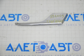 Molding front bumper right lower Tesla Model X 16-21 chrome, broken fastening