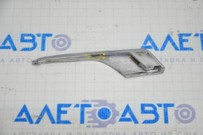 Molding front bumper right lower Tesla Model X 16-21 chrome, broken fastening
