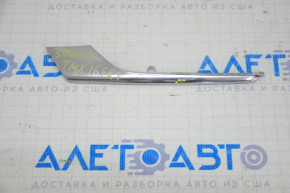 Molding front bumper right upper Tesla Model X 16-21 chrome, sand