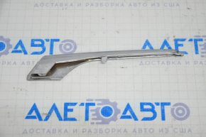 Molding front bumper right upper Tesla Model X 16-21 chrome, sand