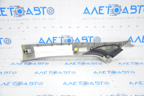 Front pillar trim upper right Hyundai Santa FE 19-23 gray worn, scratch