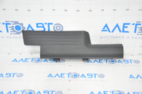 Rear right threshold pad Hyundai Santa FE 19-20 black worn, broken fastening