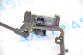 Rear left body tilt sensor Lincoln MKZ 13-20 with tie rod, rusty