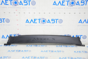 Door opening trim rear left upper Tesla Model X 16-21 black