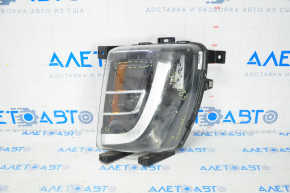 Fog light left Tesla Model X 16-21 BASE sand, for polishing