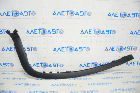 Door opening trim rear left front Tesla Model X 16-21 black