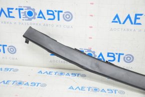 Door opening trim rear right front Tesla Model X 16-21 black, dented