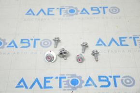 Bolts airbag side curtain rear left Tesla Model X 16-21 5 pcs