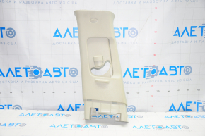 Center pillar trim upper belt left Mitsubishi Outlander 14-22 beige, scratch