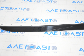 Windshield molding right Hyundai Santa FE 19-23 black rubbed, broken fastening