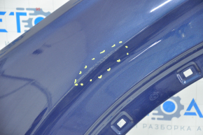 Front left wing Hyundai Santa FE 19-23 blue ST2 bumper