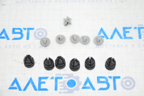 Clip for fastening the hood lining front trunk 12pcs set Tesla Model X 16-21