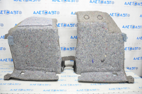 Tesla Model X 16-21 Front Floor Covering Black, Tear