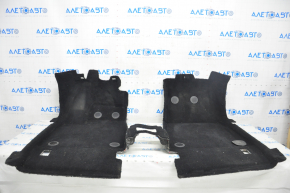 Tesla Model X 16-21 Front Floor Covering Black, Tear