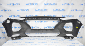 Front bumper bare Hyundai Santa FE 19-20 blue broken headlight mounts