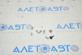 Door molding hardware upper rear left Tesla Model X 16-21 8 pcs set