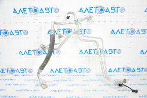 Air conditioner tube condenser-evaporator second Tesla Model X 16-21 R134A with valve