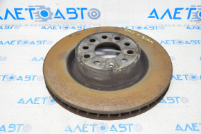 Brake disc front right Tesla Model X 16-21 type 1 355/31mm rusty