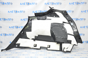 Left arch trim Hyundai Santa FE 19-20 black crack, scratches, broken fasteners