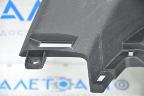 Left arch trim Hyundai Santa FE 19-20 black crack, scratches, broken fasteners