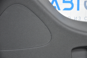 Left arch trim Hyundai Santa FE 19-20 black crack, scratches, broken fasteners