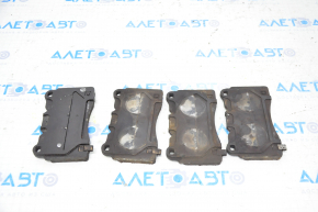 Front brake pads 4pcs set Tesla Model X 16-21 6mm