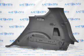 Right arch trim Hyundai Santa FE 19-20 black crack, broken fasteners, scratches