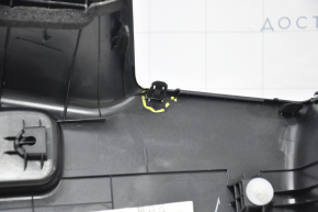 Right arch trim Hyundai Santa FE 19-20 black crack, broken fasteners, scratches