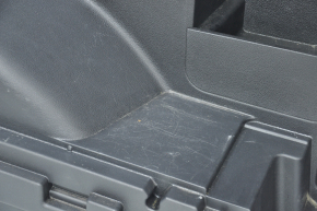 Right arch trim Hyundai Santa FE 19-20 black crack, broken fasteners, scratches