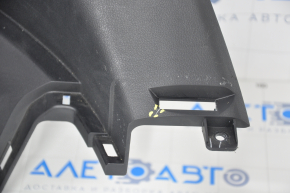 Right arch trim Hyundai Santa FE 19-20 black crack, broken fasteners, scratches