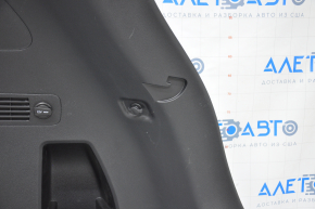 Right arch trim Hyundai Santa FE 19-20 black crack, broken fasteners, scratches