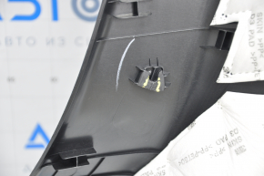 Right arch trim Hyundai Santa FE 19-20 black crack, broken fasteners, scratches