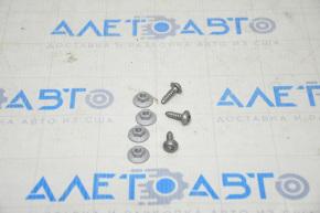 Hardware for window lifter with motor rear left Tesla Model X 16-21 7 pcs set