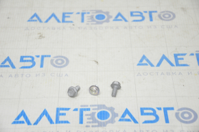 Door Seal Bolts Rear Left Upper Front Tesla Model X 16-21 3 pcs Set