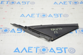 Wing molding triangle left Tesla Model X 16-21