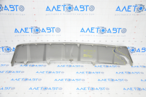 Front bumper lip trim Hyundai Santa FE 19-20 structure fracture, broken fastening, filed